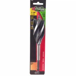 BLU-MOL Xtreme Power 1-1/4 in. Wood Boring Twist Drill Bit, High Speed Steel thumbnail 2
