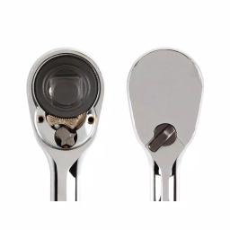 TEKTON SRH91001 3-Piece Ratchet Set, 1/4 in., 3/8 in., and 1/2 in. Drives, 90-Tooth thumbnail 2