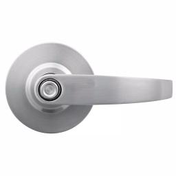 Universal Hardware Commercial Heavy Duty Vandal Resistant Privacy Lever, Satin Chrome, ANSI Grade 1 thumbnail 2