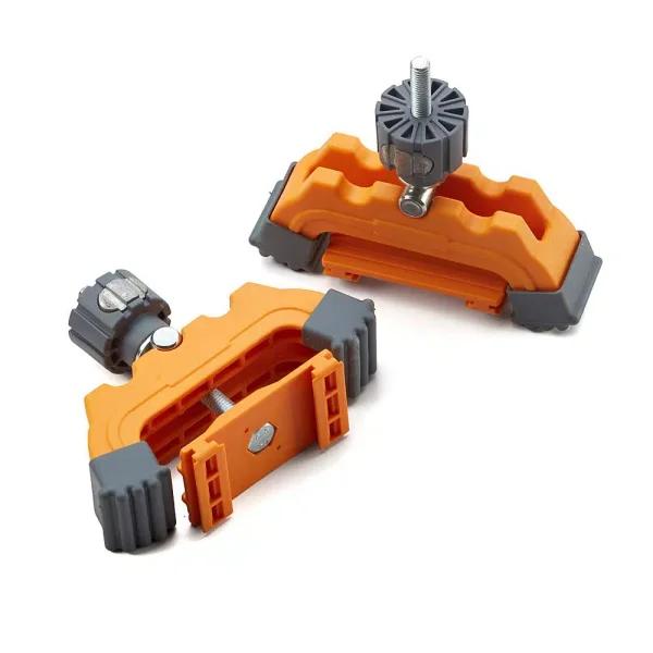 BORA Glass Filled Nylon Track Clamp Set for WTX or NGX Saw Clamp Edges, 2-Piece
