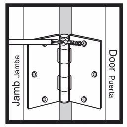 Everbilt 3-1/2 in. x 5/8 in. Radius Oil-Rubbed Bronze Smooth Action Steel Door Hinge thumbnail 7