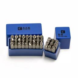 Capri Tools 3/16 in. Letter and Number Stamp Set, 36-Piece Chrome Vanadium Steel Punch Set thumbnail 1