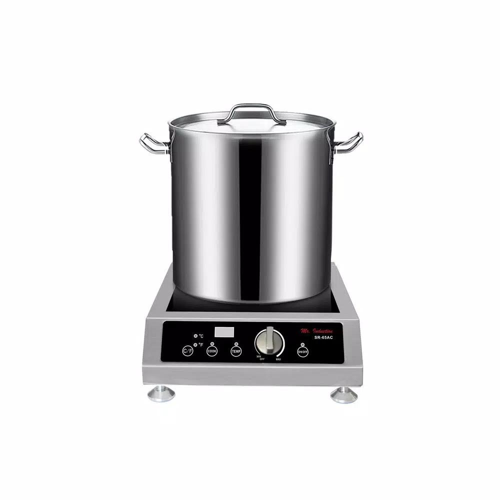 SPT 2600W Commercial Induction Cooktop Countertop Single Burner with SmartScan Technology