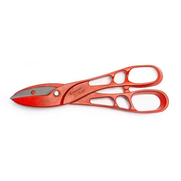 Wiss Crescent Wiss 14 in. Straight-Cut Tin Snips with Lightweight Aluminum Handle