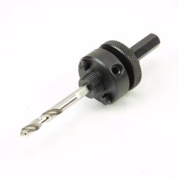 Klein Tools 3/8 in. Hole Saw Arbor with Pins and 1/4 in. Pilot Bit thumbnail 4