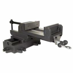 WEN 6-1/8 in. Compound Cross Slide Benchtop Vise, Heavy Duty Cast Iron thumbnail 3
