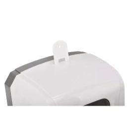 Alpine Industries 1200ml Automatic Foam Hand Sanitizer Soap Dispenser with Drip Tray, White thumbnail 3