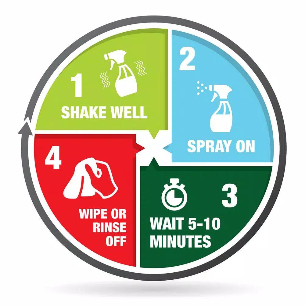 Mold Armor Home Armor Mildew Stain Remover Plus Blocker, 32 oz. Bleach-Free Spray