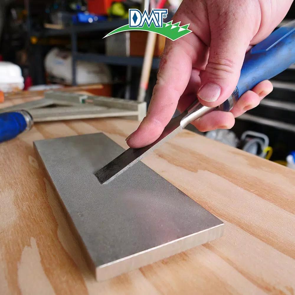 DMT Dia-Sharp 8 in. Fine Diamond Bench Stone, Precision Flat Sharpener