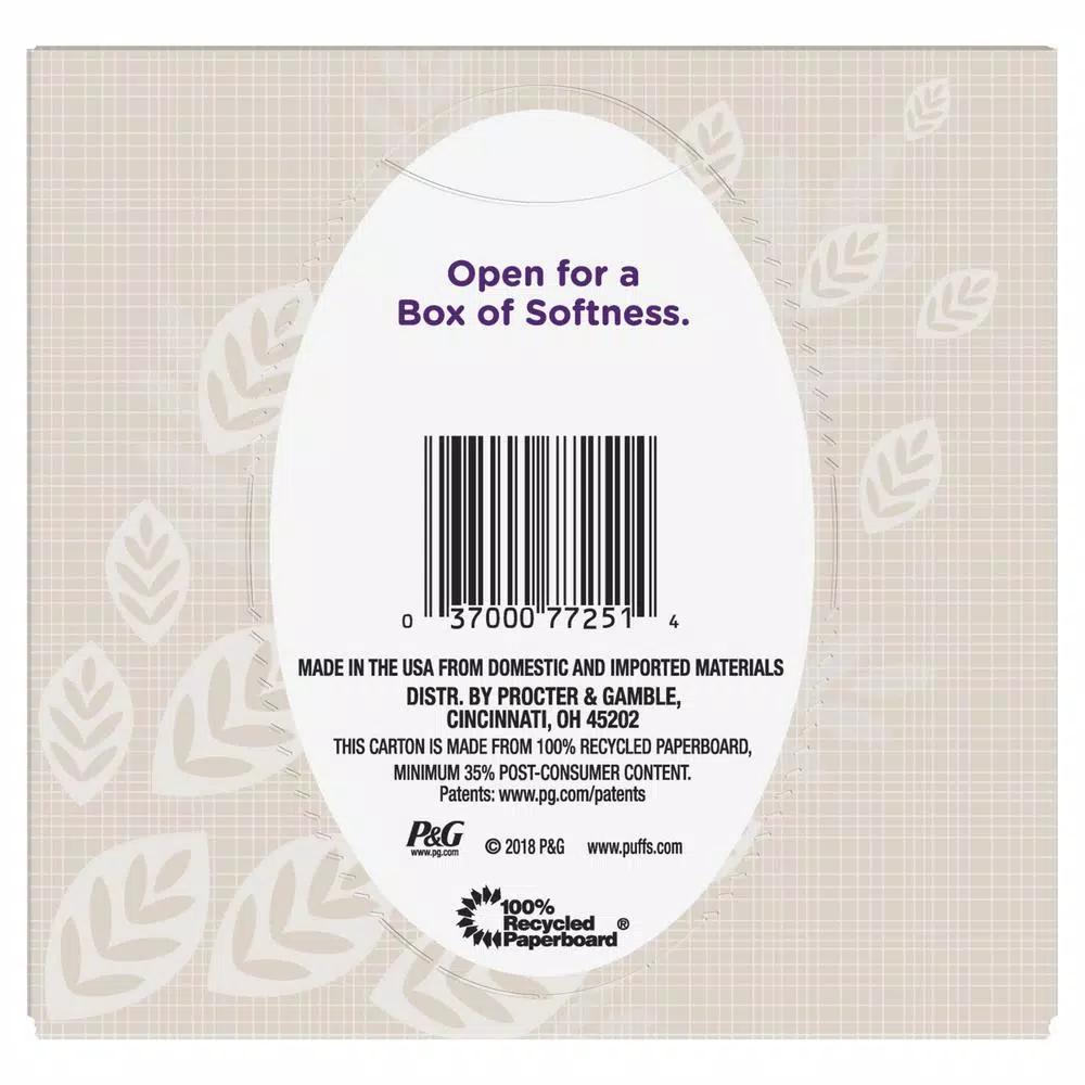 Puffs Ultra Soft Facial Tissues, Non-Lotion, 24 Case (56 Count per Box)