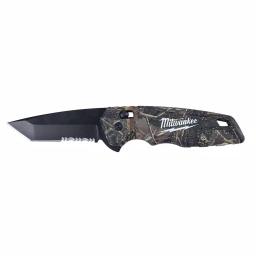 Milwaukee FASTBACK Camo Spring-Assisted Folding Knife with 2.92 in. Tanto Blade thumbnail 1
