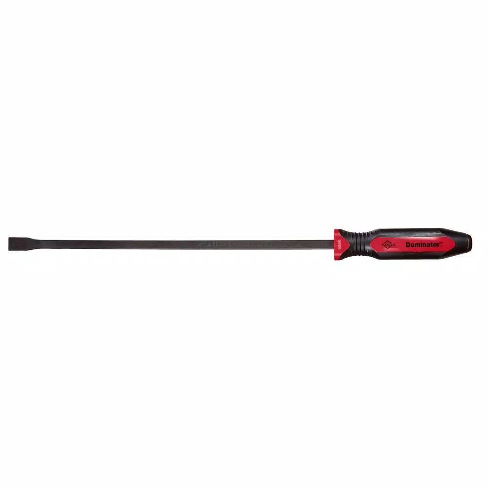 Dominator Pro 25 in. Curved Pry Bar, Hardened Alloy Steel Hand Tool