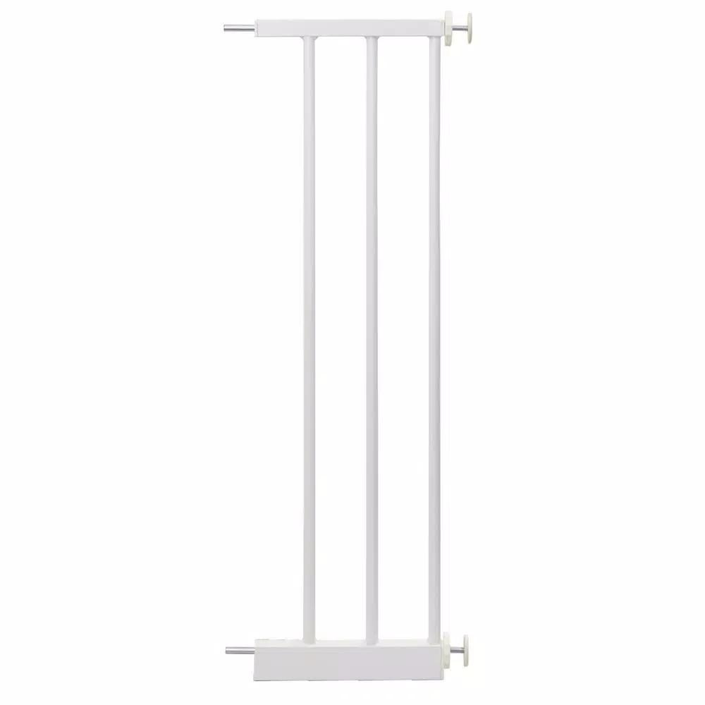 Perma Child Safety 30 in. H Baby Gate Extension Panel, 8 in. W White Steel Extender for Standard Height Gates