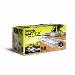 Shark VACMOP Disposable Hard Floor Vacuum and Mop Pad Refills, Microfiber, 10-Count thumbnail 3