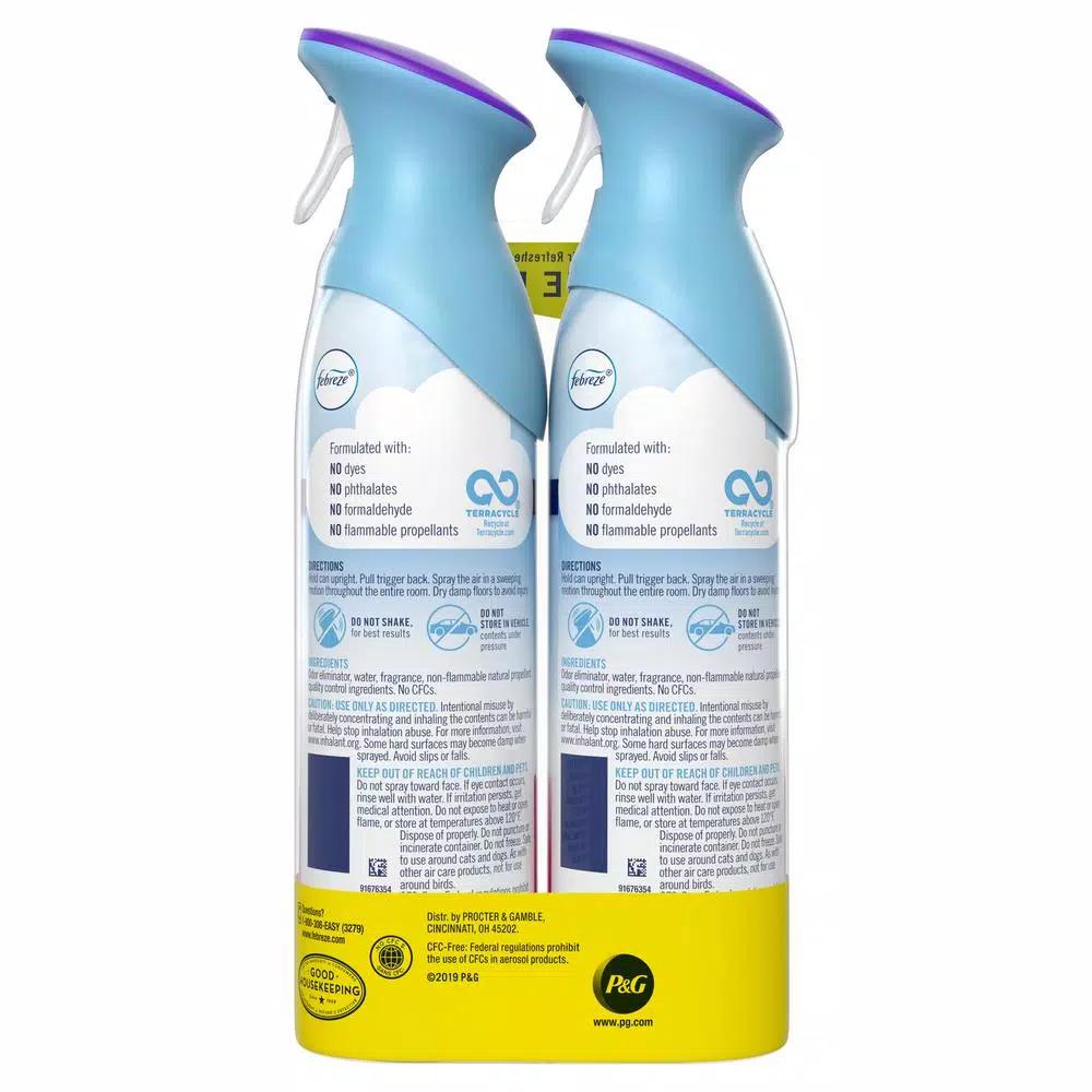 Febreze AIR Spring and Renewal Air Freshener Spray, 8.8 oz (2-Pack)