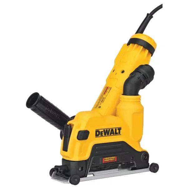 DEWALT 13-Amp 4-1/2 in. to 5 in. Corded Angle Grinder Kit with Dust Shroud