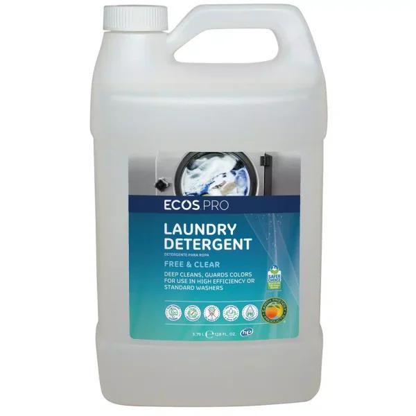 ECOS Pro Free and Clear Liquid Laundry Detergent, 128 oz.