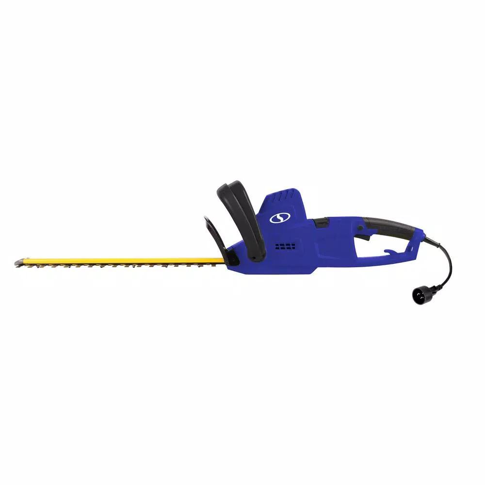 Sun Joe 4.5 Amp Electric Multi-Tool Lawn Care System - Hedge Trimmer, String Trimmer, and Garden Tiller
