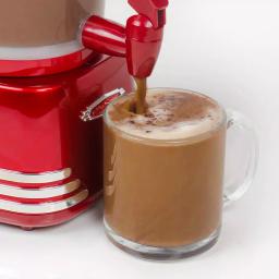 Nostalgia HCM700RETRORED Retro Series 600W Hot Chocolate Maker, Red thumbnail 5