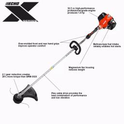 ECHO SRM-3020T 30.5 cc 2-Stroke Gas Straight Shaft String Trimmer thumbnail 2