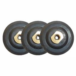 Unbranded 4 in. Semi-Rigid Back Holder with 5/8-11 Thread, 3-Piece Pack thumbnail 1