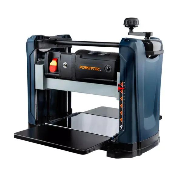 POWERTEC 12-1/2 in. 15 Amp 2-Blade Portable Benchtop Thickness Planer