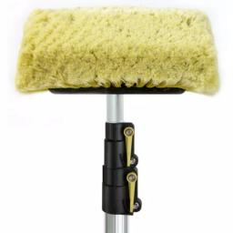 DocaPole 12 ft. Telescopic Car Wash Brush Kit with Ultra Soft Bristles and Extension Pole thumbnail 1