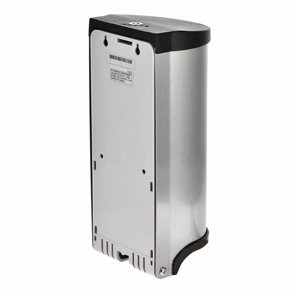 Alpine Industries 800ml Automatic Stainless Steel Gel Sanitizer & Soap Dispenser with Floor Stand