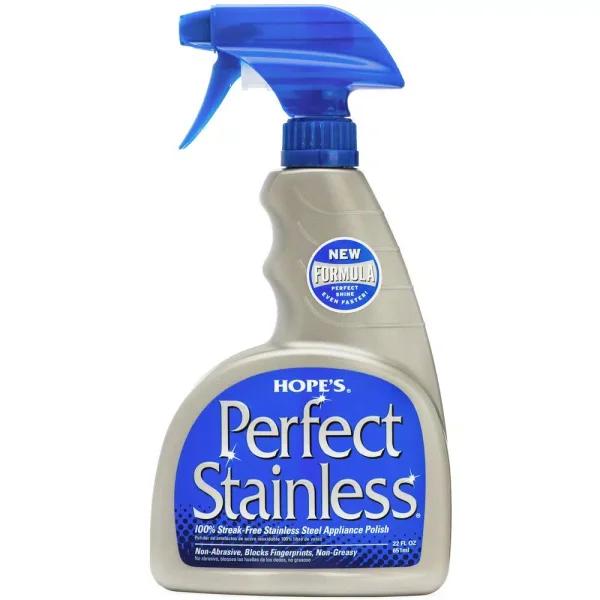 Hope's Perfect Stainless Streak-Free Stainless Steel Polish, 22 oz.