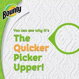 Bounty Select-A-Size White Paper Towel Rolls, 4 Double Rolls (6-Pack) thumbnail 7