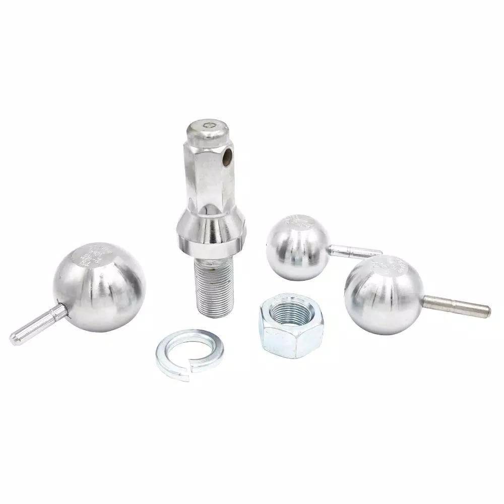 TowSmart Class 3 Interchangeable Chrome Hitch Ball System - 1-7/8 in., 2 in., and 2-5/16 in.