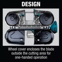 Makita 18V LXT Cordless Compact Band Saw Kit with 5.0 Ah Battery and Charger thumbnail 9