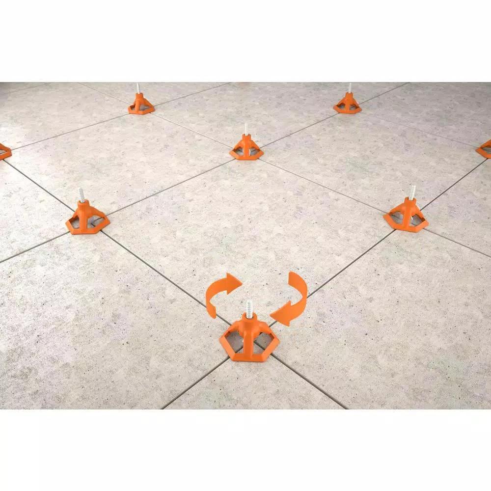 RIDGID 7 in. Corded Wet Tile Saw with LevelMax Anti-Lippage System & 600 LevelMax Stems
