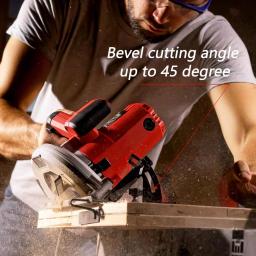 PowerSmart 7-1/4 in. 14 Amp Corded Electric Circular Saw with 5,800 RPM thumbnail 7