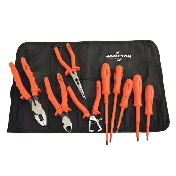 Jameson 9-Piece 1000V Insulated Basic Electricians Tool Set