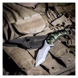 Sheffield REAPR SLAMR 4.75 in. Fixed Blade Drop Point Knife with Aluminum Handle thumbnail 7