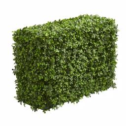 Nearly Natural 30 in. Artificial Eucalyptus Hedge - Indoor Greenery Decor thumbnail 2