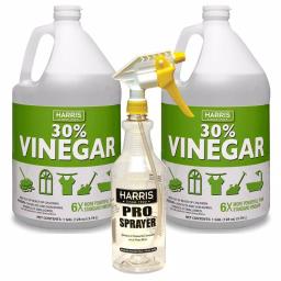Harris 30% Cleaning Vinegar Concentrate 2-Pack (256 oz) with 32 oz Professional Spray Bottle thumbnail 1