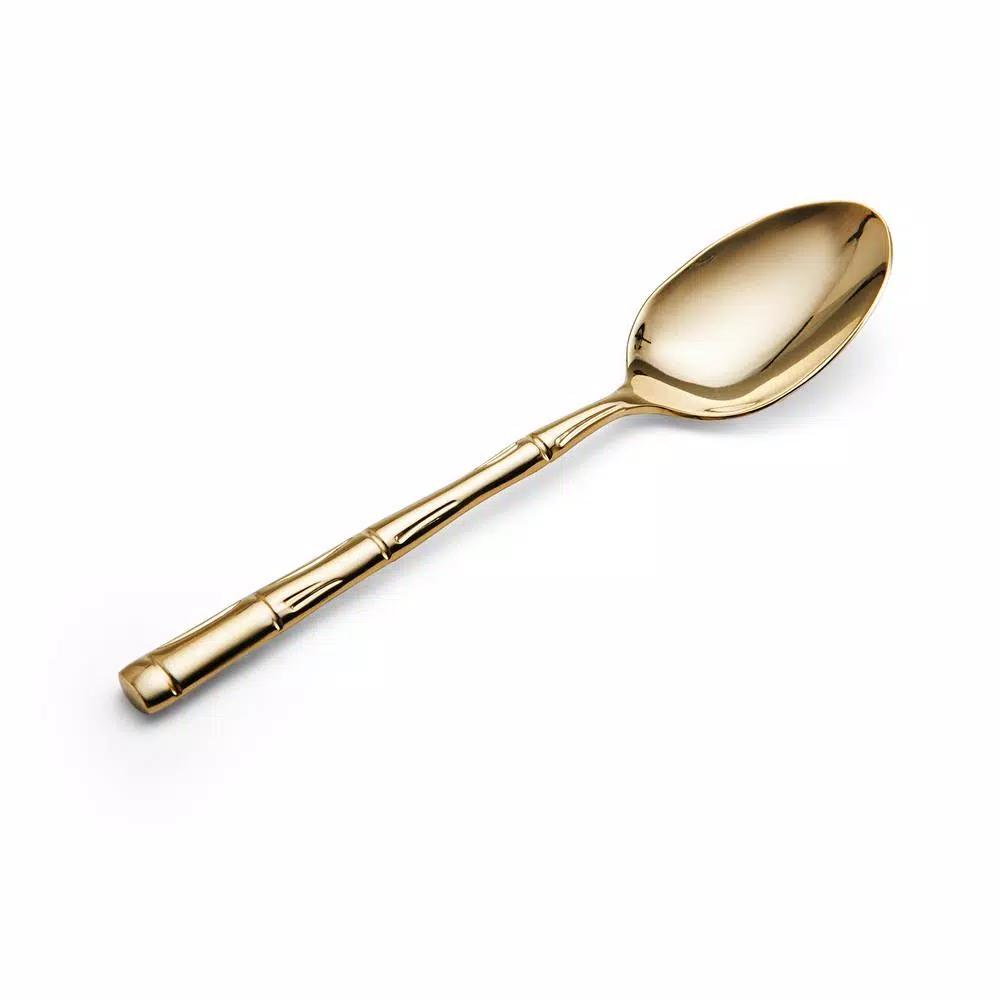 Wallace Bamboo Gold 18/10 Stainless Steel Serving Spoon