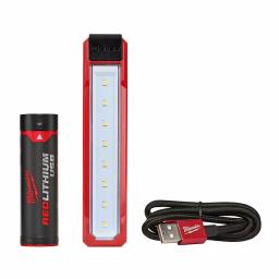 Milwaukee 445 Lumen LED Rover Rechargeable Pocket Flood Light with REDLITHIUM USB thumbnail 1