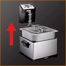 Krups KJ502 Professional Deep Fryer, 4.5L Capacity with 3 Baskets and 4 Preset Functions thumbnail 7