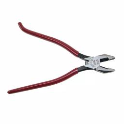 Klein Tools 9 in. Aggressive Knurl Ironworker's Pliers for Rebar Tie Wire thumbnail 4