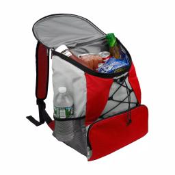GigaTent Red 4-Pocket Insulated Cargo Backpack Soft Cooler, Leak-Proof 2qt Capacity thumbnail 1