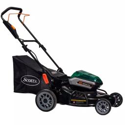 Scotts 62V Cordless Lithium-Ion 21 in. Walk Behind Push Mower with 5 Ah Battery and Charger thumbnail 2