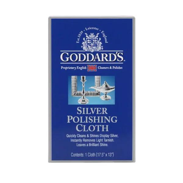 Goddard's Silver Cloth Cleaner - 100% English Cotton Polishing Wipes