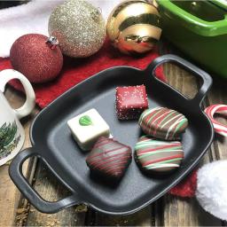 Bayou Classic 6 in. Enameled Cast Iron Baking Dish, Weathered Gray thumbnail 2