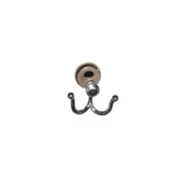 ARISTA Castilla Collection Robe Hook in Chrome, Zinc-Aluminum Alloy