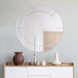 StyleWell 29 in. Round Classic Frameless Accent Mirror thumbnail 3