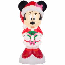Gemmy Disney Minnie Mouse Lighted Blow Mold Outdoor Holiday Decor with Gifts thumbnail 1