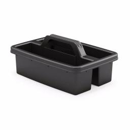 Suncast Commercial Carry Caddy for Housekeeping Carts, Black Resin Organizer thumbnail 1